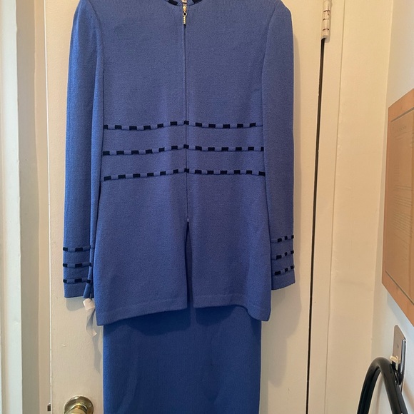 St. John Dresses & Skirts - St. John Blue Knit Garment